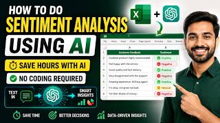 Sentiment Analysis using AI| Save Hours with AI | No coding required.