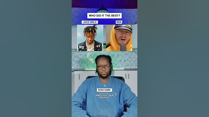 Who Did It The Best? Juice WRLD "Empty Out Your Pockets" Or MGK #shorts #music #juicewrld #trending