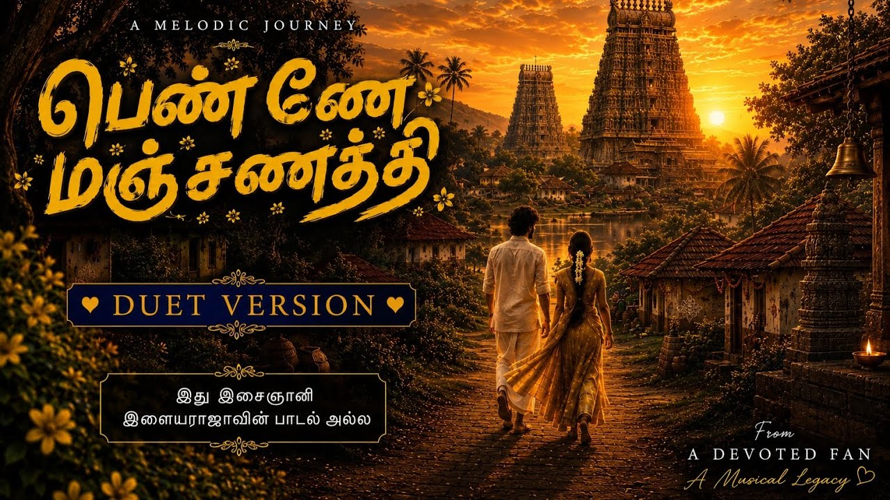 ⁣Manjanathi Penne (Duet Version) | Tamil Melody Song | Song Mix
