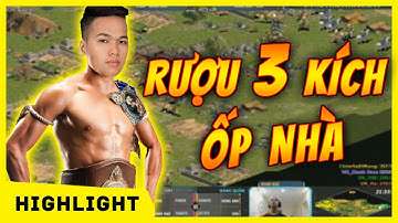 LIỀU MÌNH ỐP NHÀ CSDN - U98 hứng chịu CƠN THỊNH NỘ "RƯỢU 3 KÍCH" | AoE Highlights