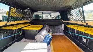 DIY Minimalist Truck Bed Camper Build - Part 3 (Additional Storage) by The Guidebook 13,097 views 1 year ago 9 minutes, 26 seconds