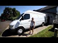 Converting a FedEx Sprinter Van to a Full-Time Living Camper Van