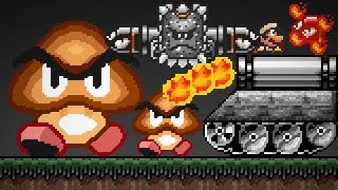 SMBX 1.4.4 - Custom NPCs (SMB1 Style). HD