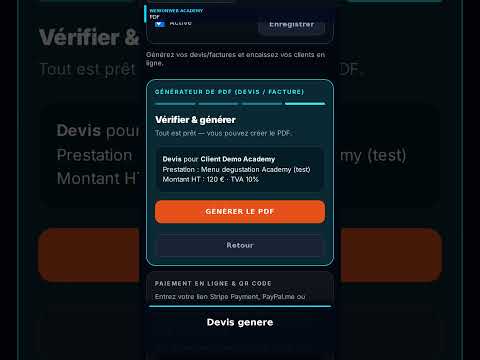 M4 — Créer un devis