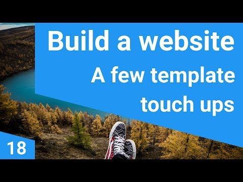 Build a responsive website tutorial 18 - updating the custom theme