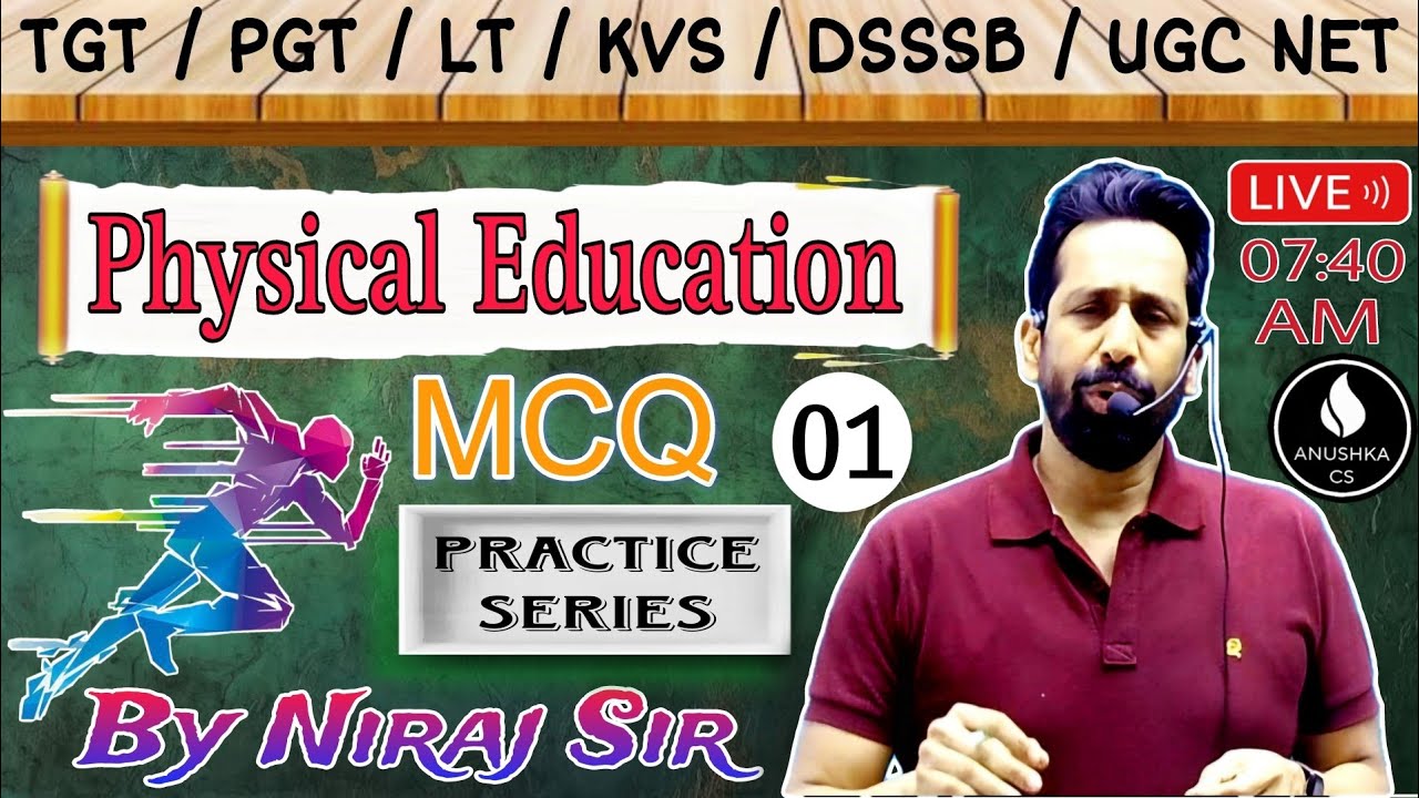 Sports Training Class 03 MCQ UPTGT/PGT Physical Education By Niraj Sir YouTube