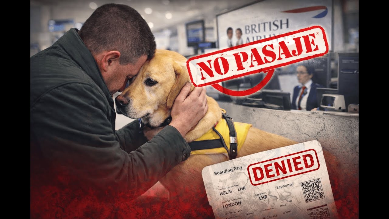 Viajando SIN mi PERRO GUÍA en British Airways PARTE 1