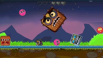 RED BALL 4 SPONGEBOB AMONG BALL &SUPER BALL 