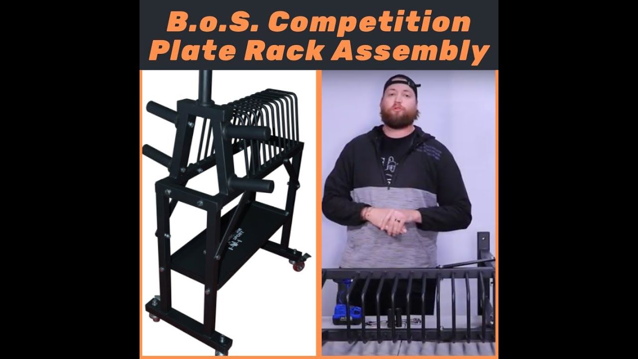 B.o.S. Competition Plate Rack Assembly - YouTube