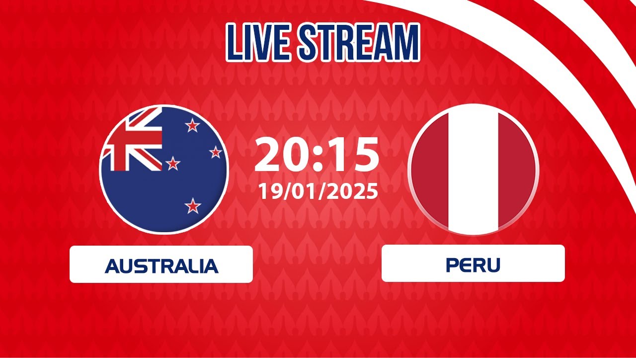 🔴 Australia vs Peru | 90 minutes to decide whether the dream lives on