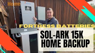 Sol-Ark 15k with Fortress eFlex 5.4kWh batteries