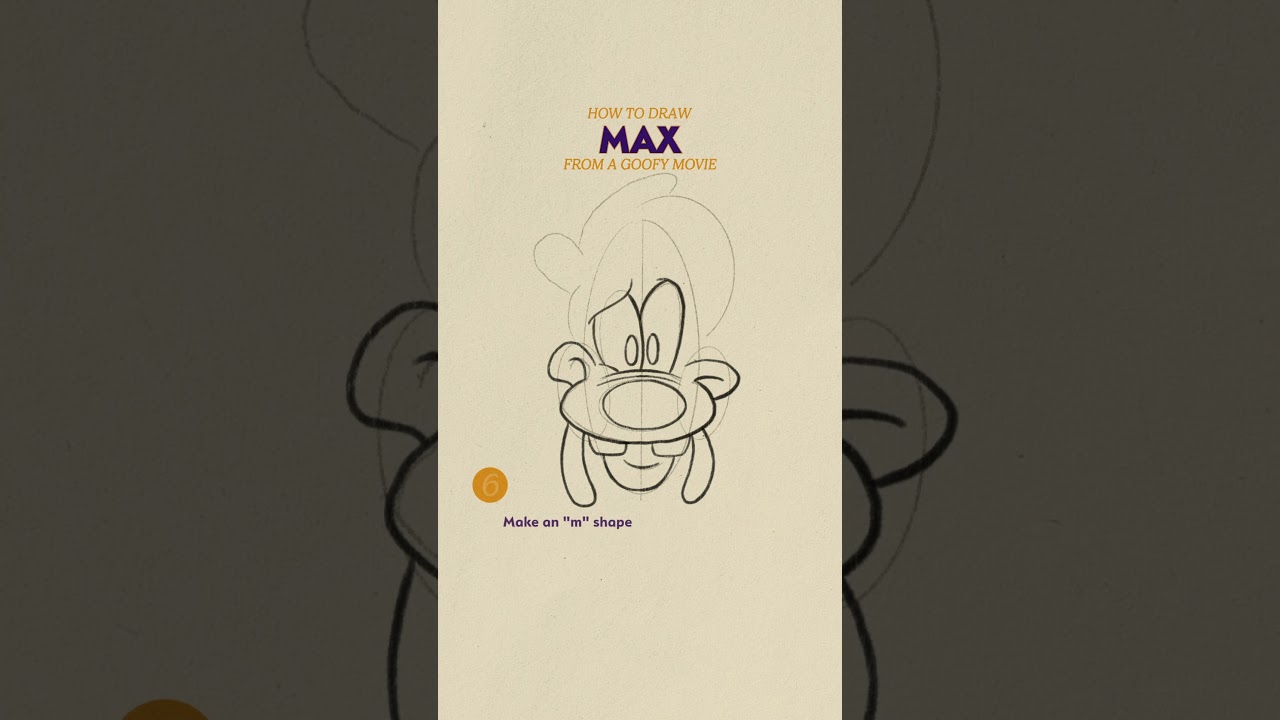 How to Draw Max Goof!