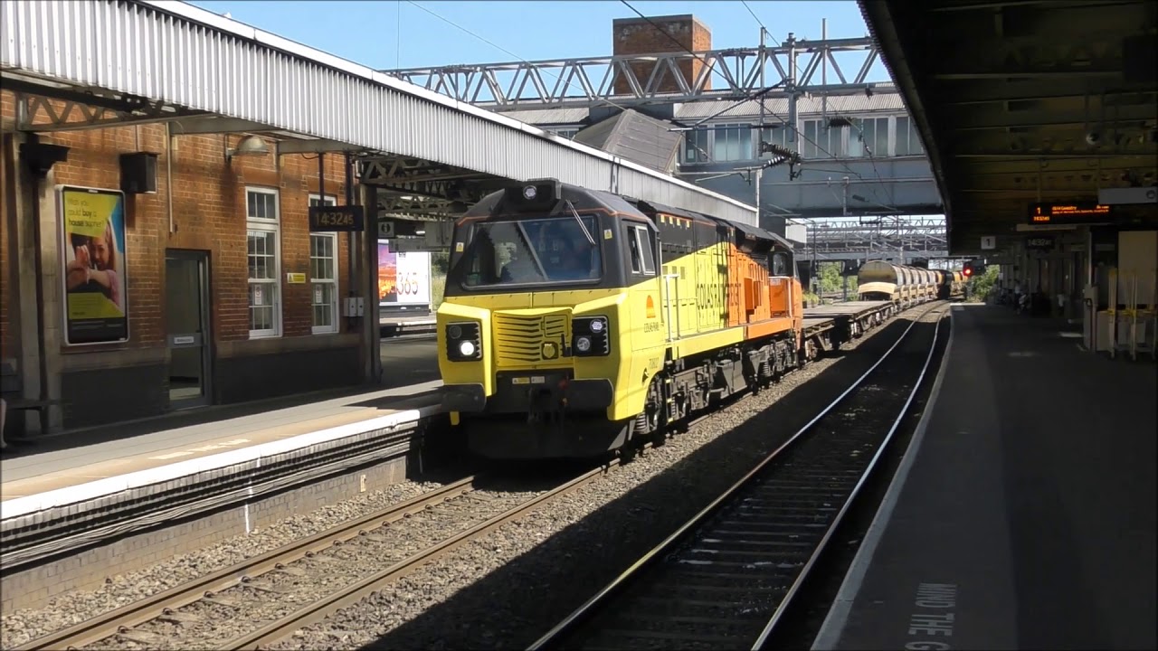 Freight trains at Leicester & Nuneaton 25th June 2018