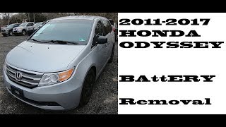 odyssey honda battery replace