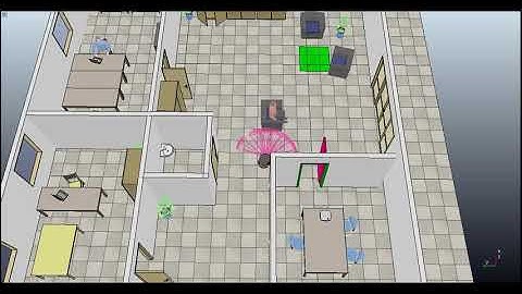 Fuzzy Control Navigation System in V-REP