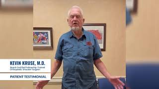 Orbie shares his experience  6 months after reverse shoulder arthroplasty