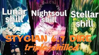 Stygian Onslaught 6.7 Dire: Triple-shilled