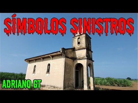 IGREJA ABANDONADA COM ESTRANHOS SÍMBOLOS E UMA ILUSTRE MORADORA
