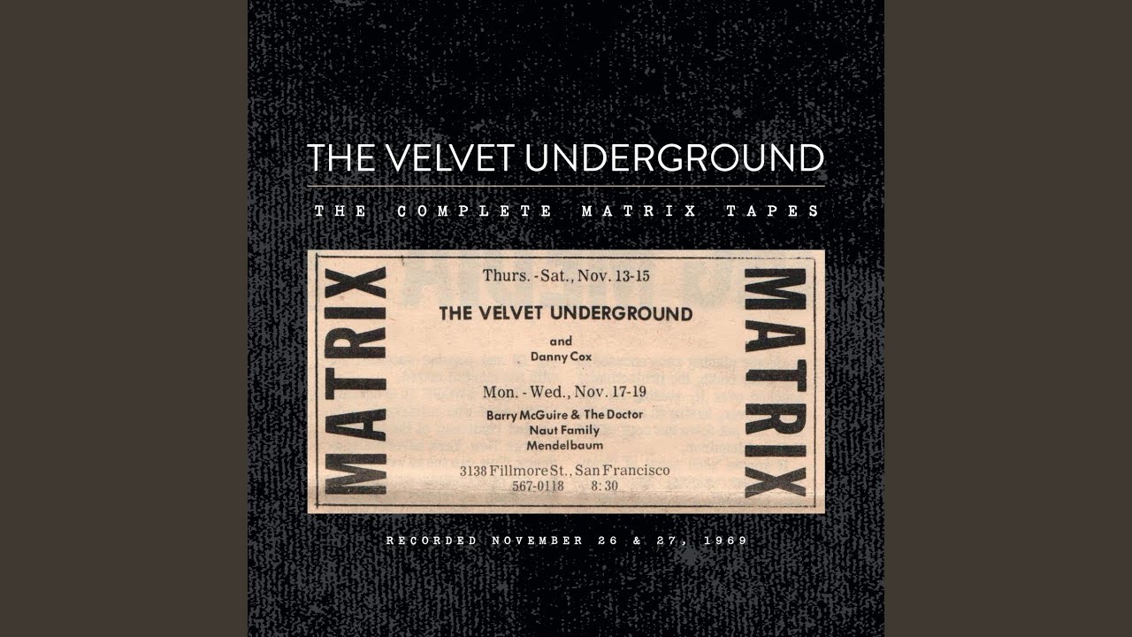 Velvet Underground/Matrix Tapes/アナログ/8LP Velvet Underground/Matrix Tapes/アナログ/8LP