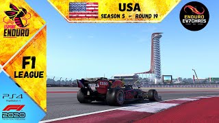 F1 2020 | Enduro eSport | F1 League | USA | S5 R19 screenshot 5