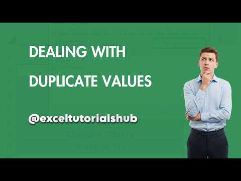 Highlight and Remove Duplicate Values in Excel 🔥 (Easy Way!)