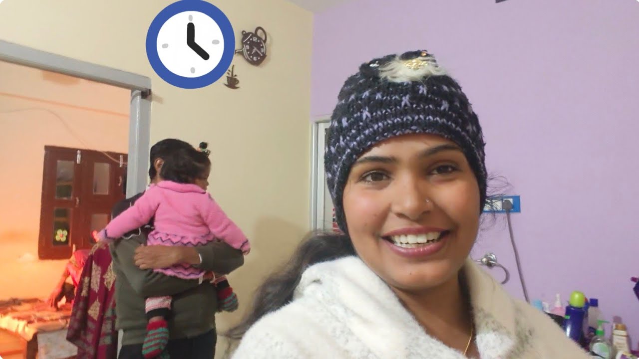 School ke kaam se night thand mein bahar niklna pda | | Nana Nani ke sath masti | My daily routine