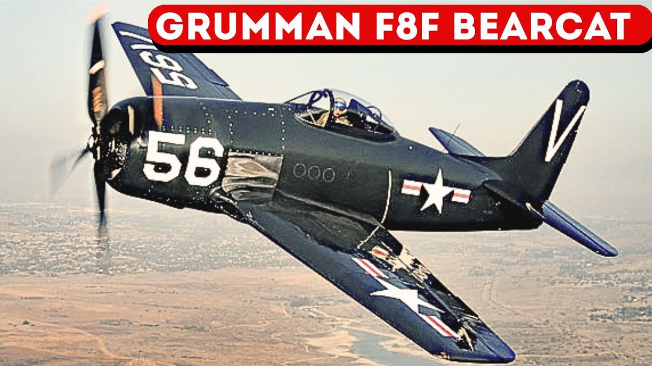 Grumman F8F Bearcat: The Piston Fighter That Terrified Japanese Pilots in WWII