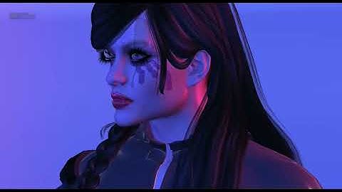 Mesh "Dirty" Make-UP for Female Mesh Avatar A100 pt2