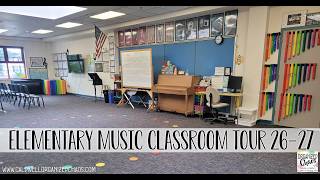 Elementary Music Classroom Full Tour 2026-2027 #classroomsetup #musicteacher #musiceducation