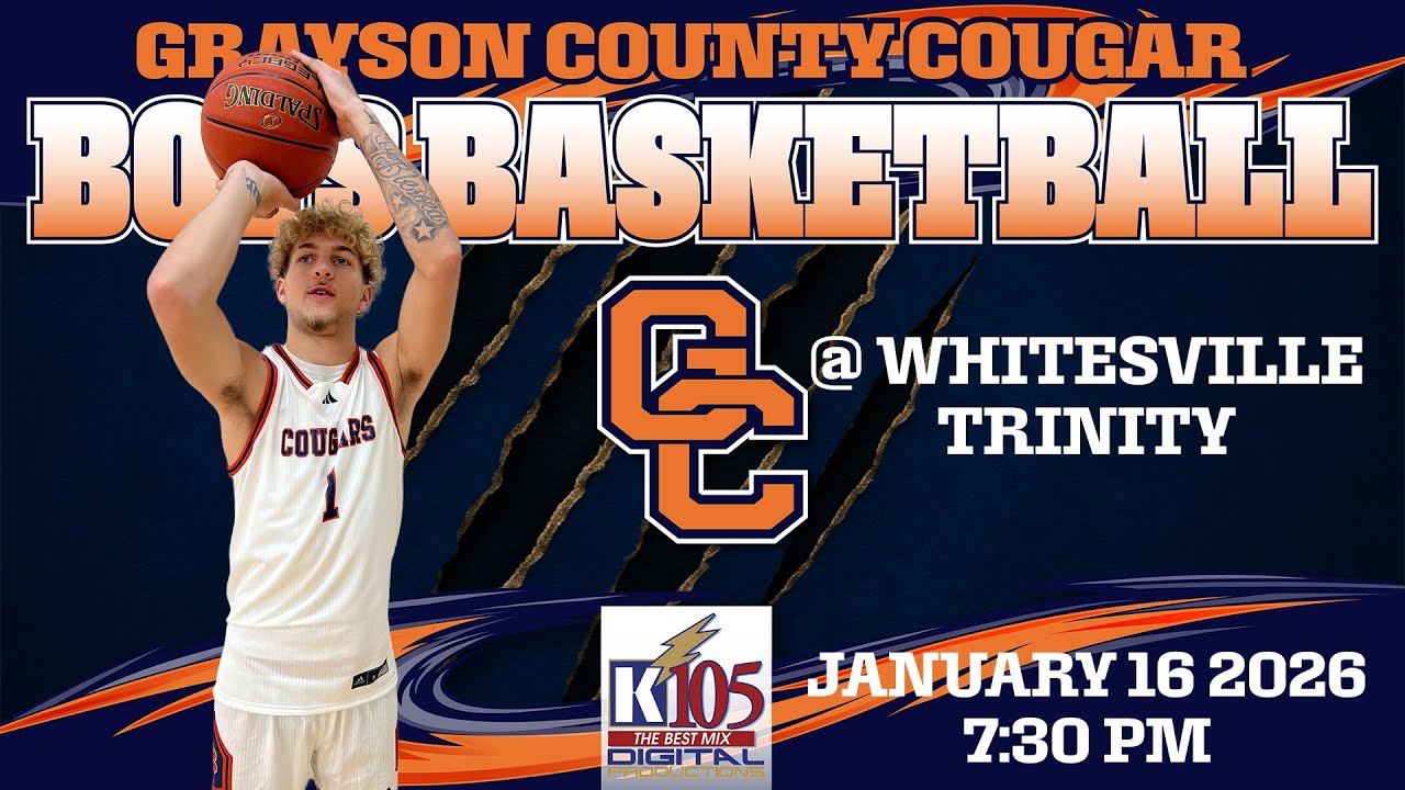 Grayson County Cougar Basketball @ Whitesville Trinity