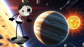 Why does Jupiter Rotate so Fast? | #aumsum #kids #children #space