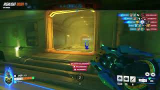 First Quintuple Kill as Orisa