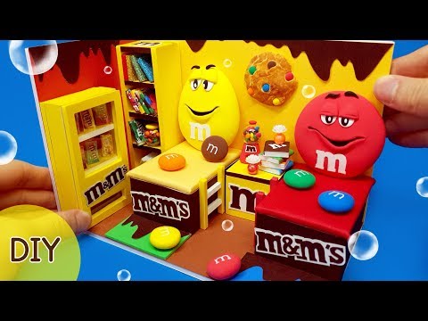 DIY Miniature Dollhouse  - m&amp;amp;m&amp;#39;s room decor !