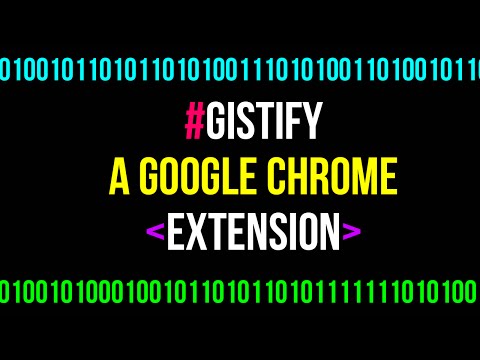 Gistify Your Code! NEW Google Chrome Extension for CODE in YouTube comments!