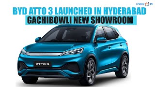 The All New BYD Atto 3 | New Electric SUV Launched In Hyderabad | Kun United Car Trax | Hybiz tv screenshot 1