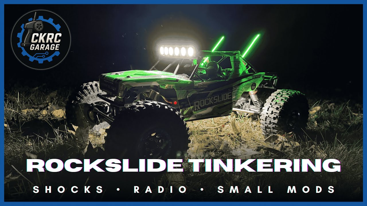 Доработка Rockslide: настройки шока, замена радио и небольшие модификации
