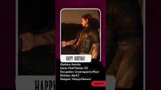 Happy Birthday: Gladiolus Amicitia (Final Fantasy XV)