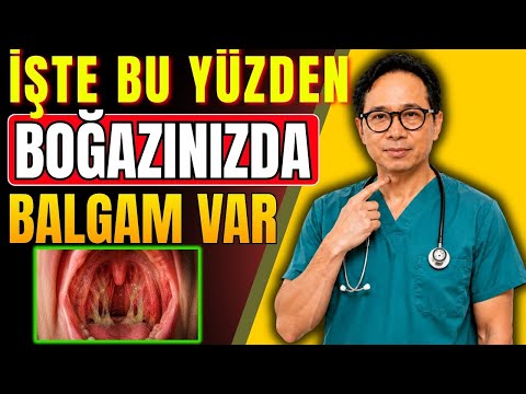 Boğazınızda Sürekli Mukus Olmasının Sebebi... Doktor Gerçek Sebebi Açıklıyor!