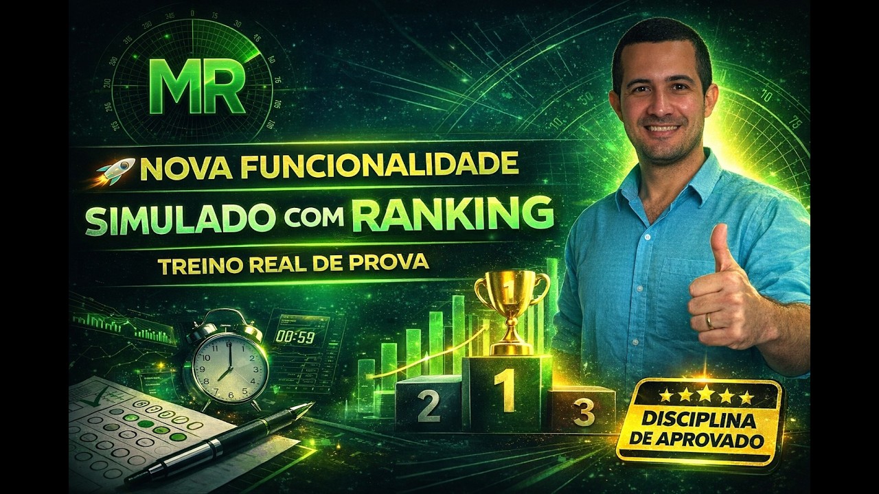 Nova funcionalidade dos Simulados da Mentoria Radar. - YouTube