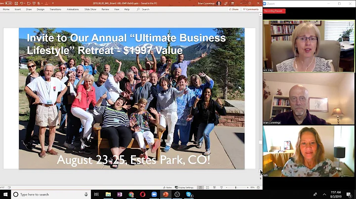 JOIN EBS MEMBER BETH DONOGHUE AND BRIAN CUMMINGS, ...