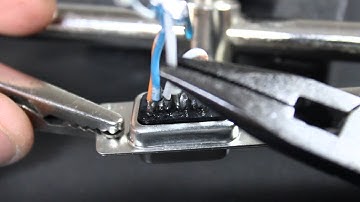 Soldering Delphi Serial Connectors