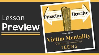 Proactive vs Reactive for Teens Lesson Preview