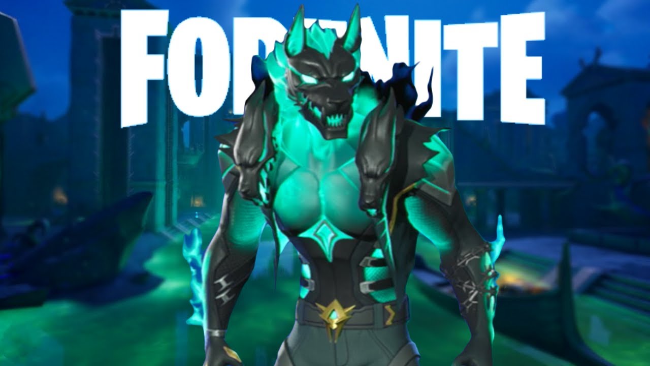 CERBERUS SKIN Gameplay Fortnite [Chapter 5 Season 2 Battle Pass