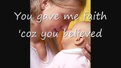 Because You Loved Me, Celine Dion (with Lyrics) - Dedication to Mothers  - Durasi: 4:47. 