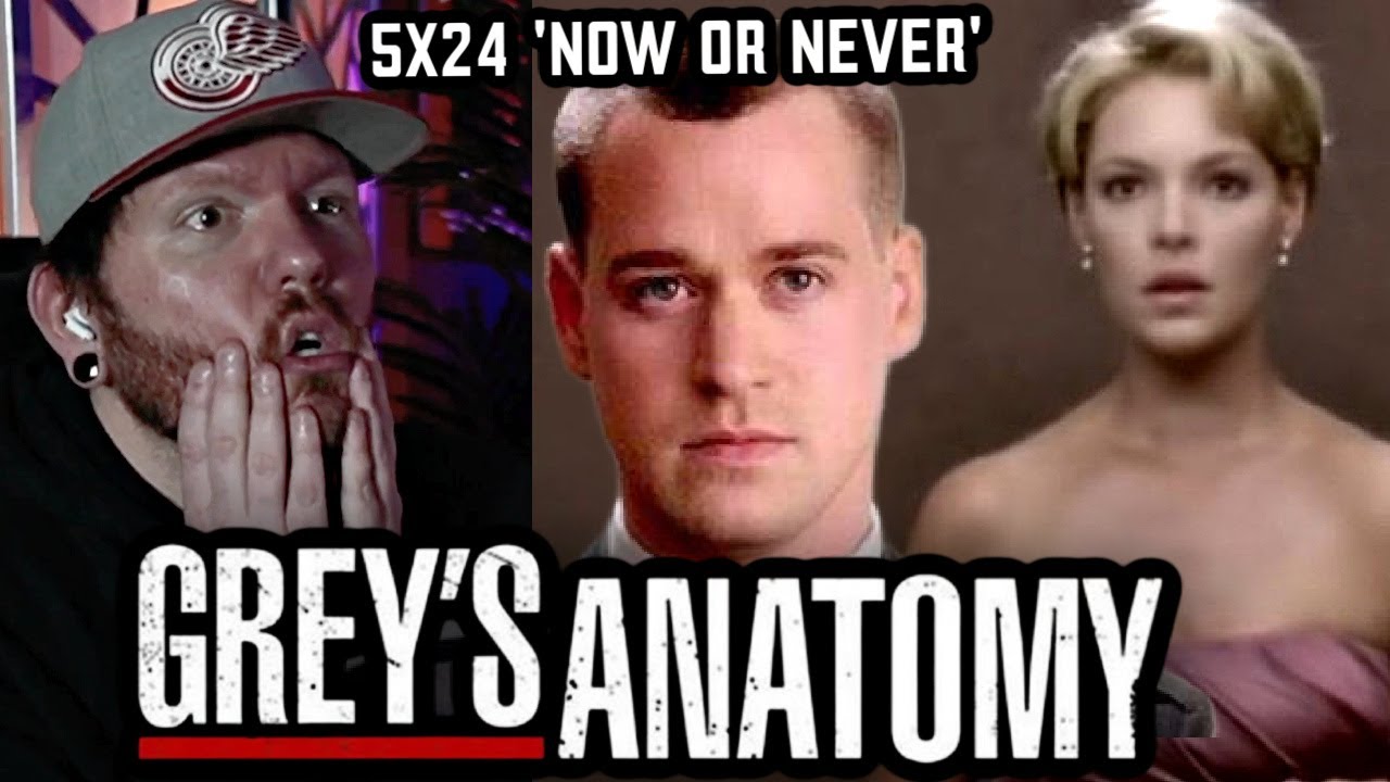 Are you SERIOUS?! | First time watching Grey's Anatomy REACTION 5x24 'NOW OR NEVER'