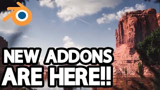 New Blender Addons & Updates