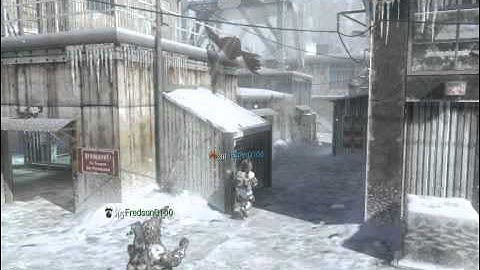 Call of Duty Black Ops: Amazing Collateral Tomahawk Across the Map! MUST WATCH!