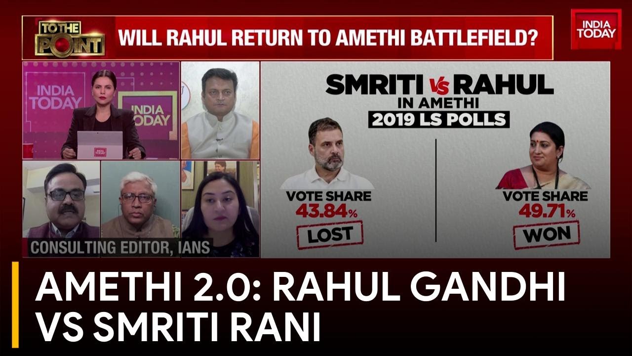 Rahul Gandhi vs Smriti Rani The Battle for Amethis Representation