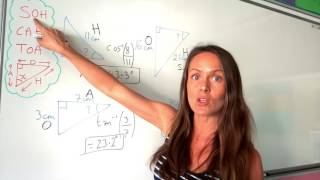 The Maths Prof: Trigonometry Finding Angles in Right Angled Triangles Profile