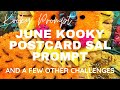 Kooky prompt  june kooky postcard sal prompt  and a few other challenges
